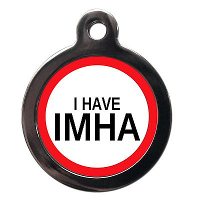 IMHA Medical Dog ID Tag